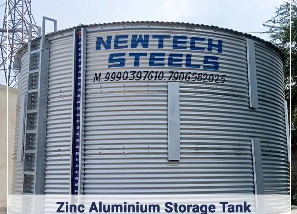 Zinc Aluminium Storage Tank