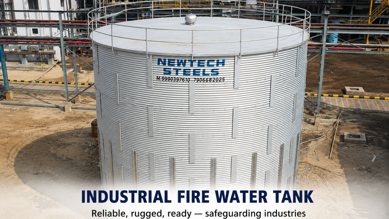 industrial fire water tank