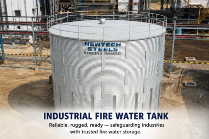 industrial fire water tank