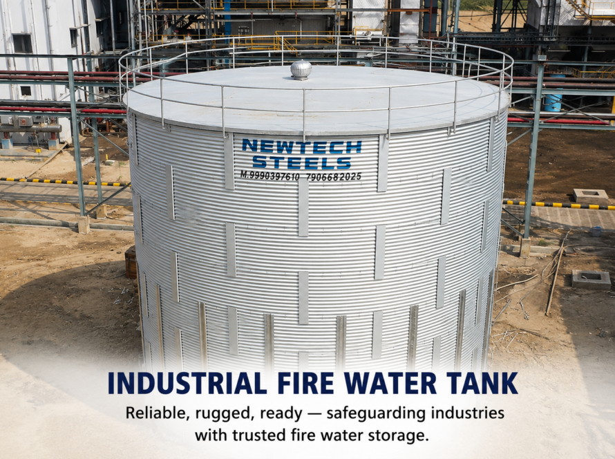 industrial fire water tank