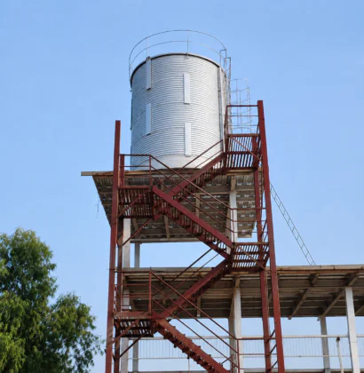 overhead water tank