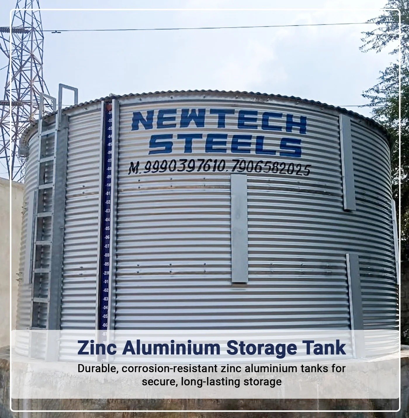 Zinc Aluminium Storange Tank