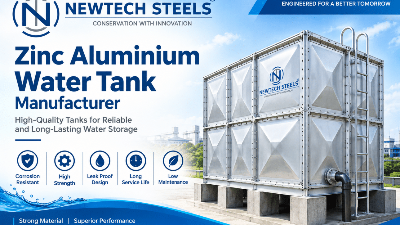 Zinc Aluminium Water Tank Manufacturer